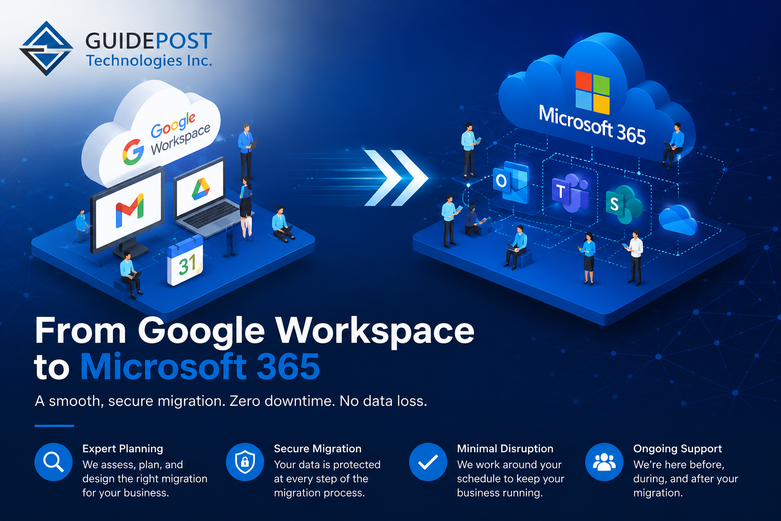 Microsoft 365 migration Edmonton business 2026
