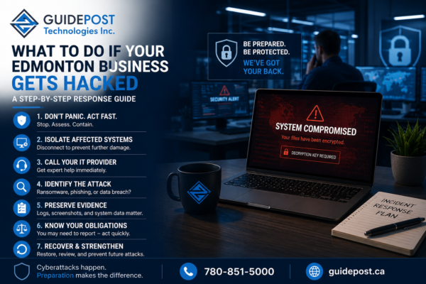 Edmonton business got hacked cybersecurity incident response