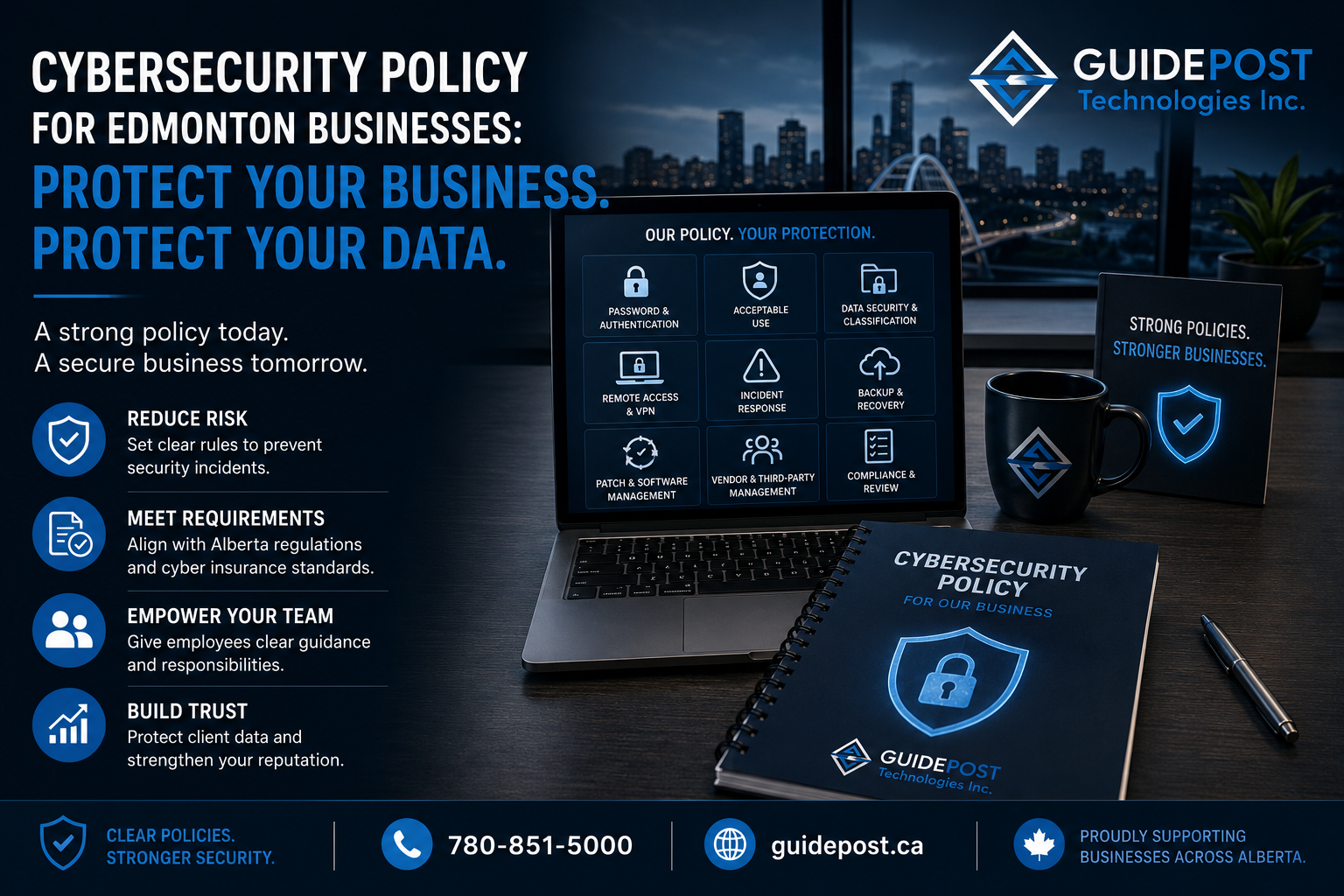 cybersecurity policy Edmonton business Alberta 2026