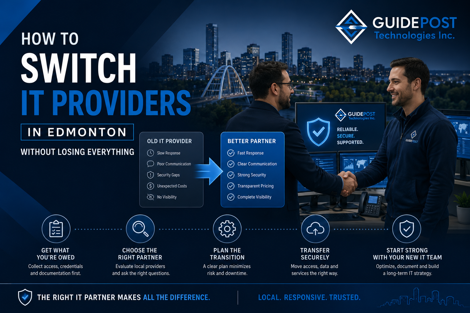 switch IT provider Edmonton business transition guide 2026